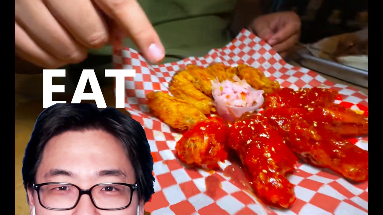 How much Korean Fried Chicken can you eat? Let's find out | LA IRL Stream Recap Goldman999