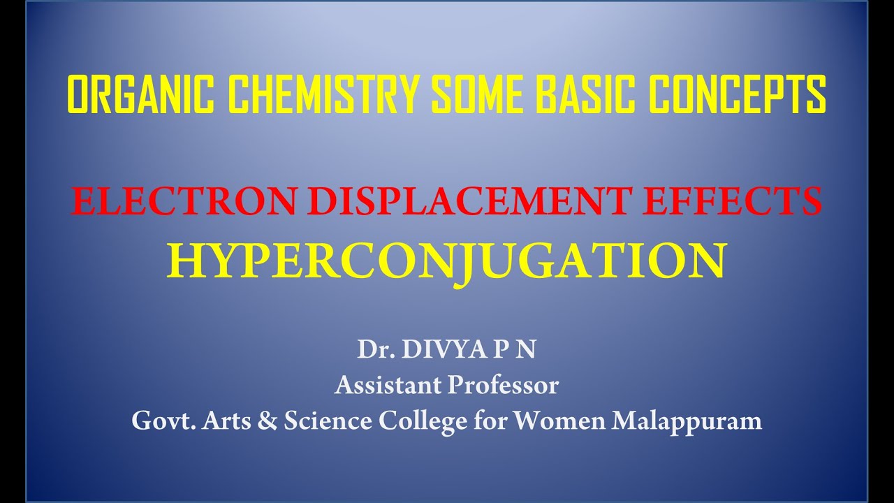 Hyperconjugation