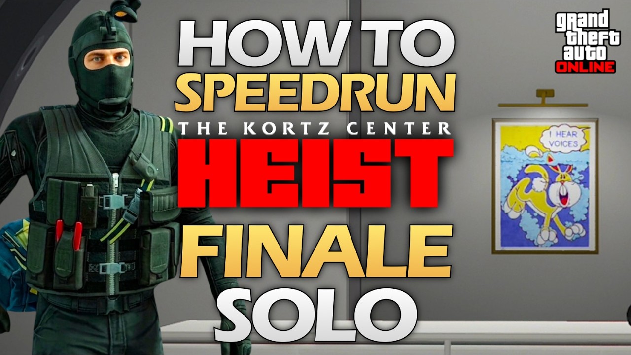 Как быстро пройти финал ограбления Kortz Center В ОДИНОЧКУ!
