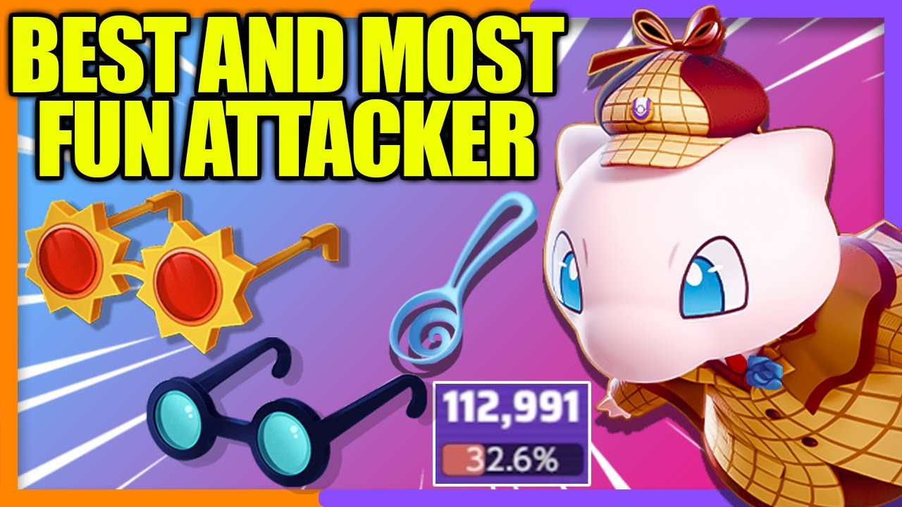 Why Don't We See More Of MEW(such a great attacker) | POKEMON UNITE