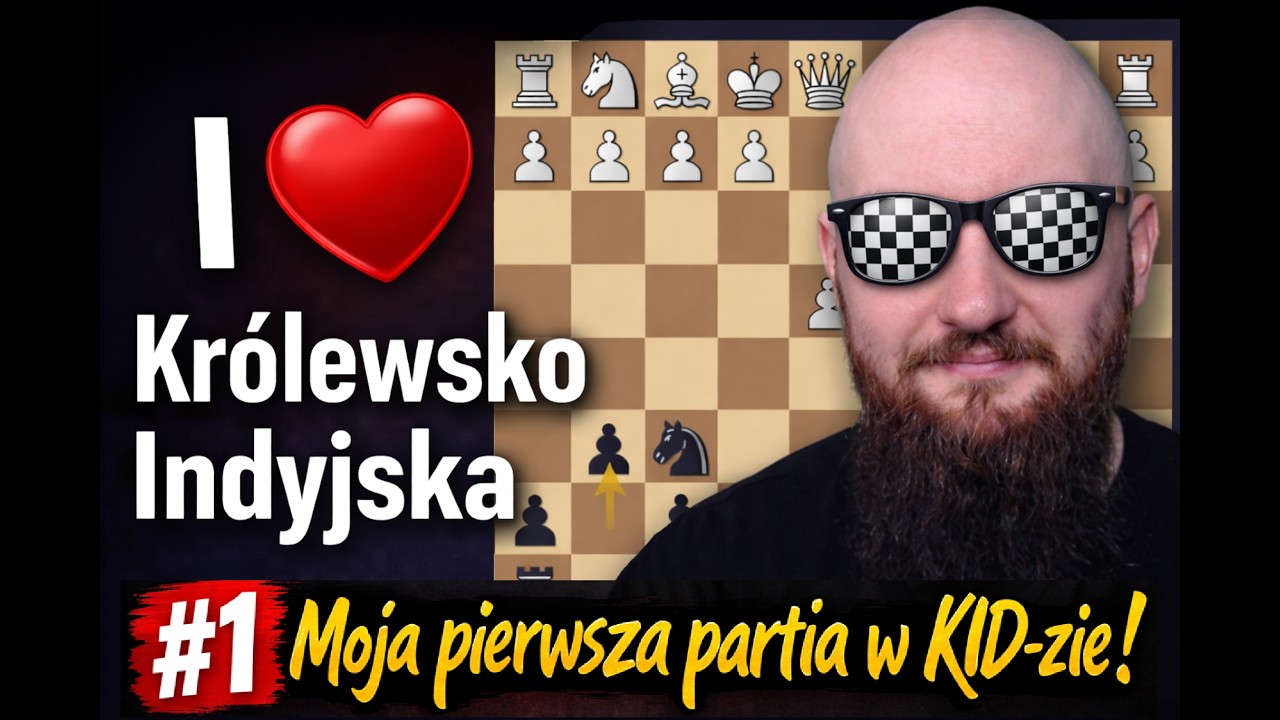 #1 Moja pierwsza partia w KID-zie (czyli jak oddać dwie figury żeby wykończyć króla przeciwnika).