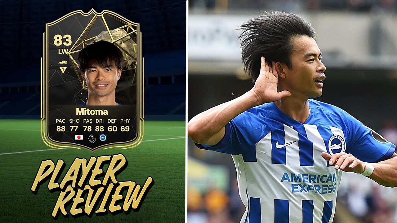 EAFC 24 | HE'S INCREDIBLE AT DRIBBLING | INFORM KAORU MITOMA PLAYER REVIEW | 83 INFORM MITOMA REVIEW