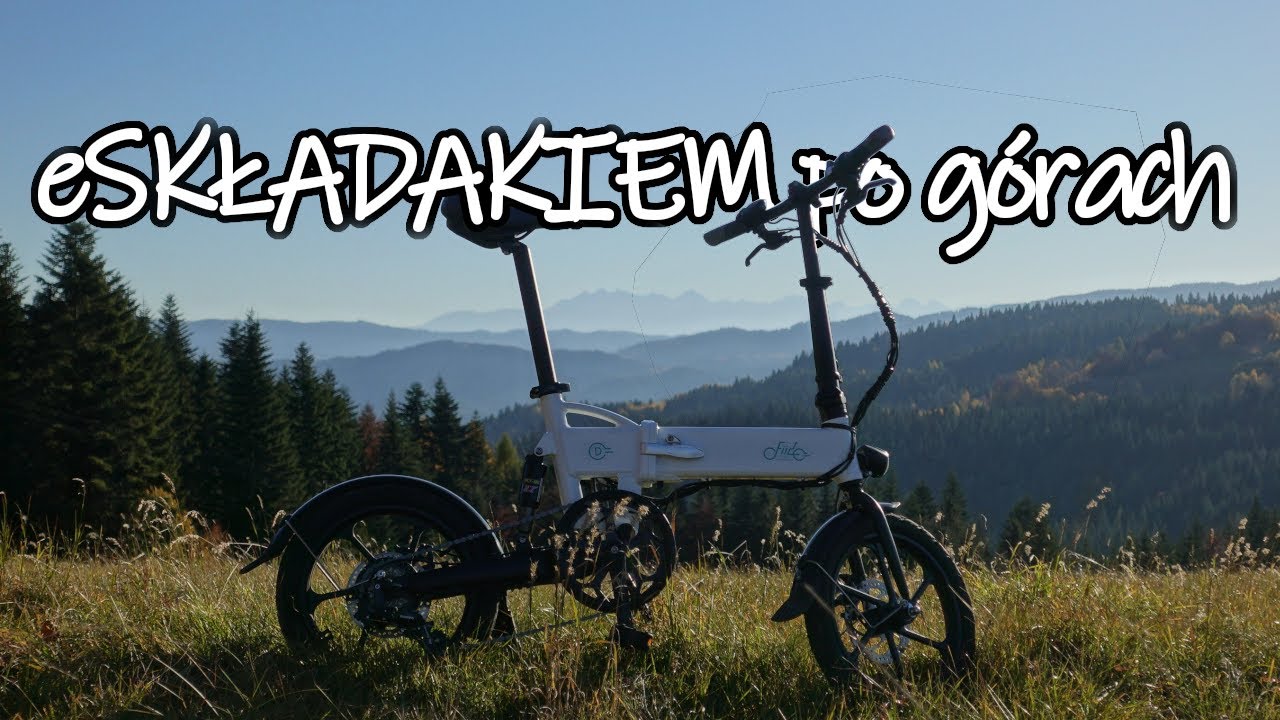 eSkładakiem po górach | Fiido D2S | Trasy Mogielickie