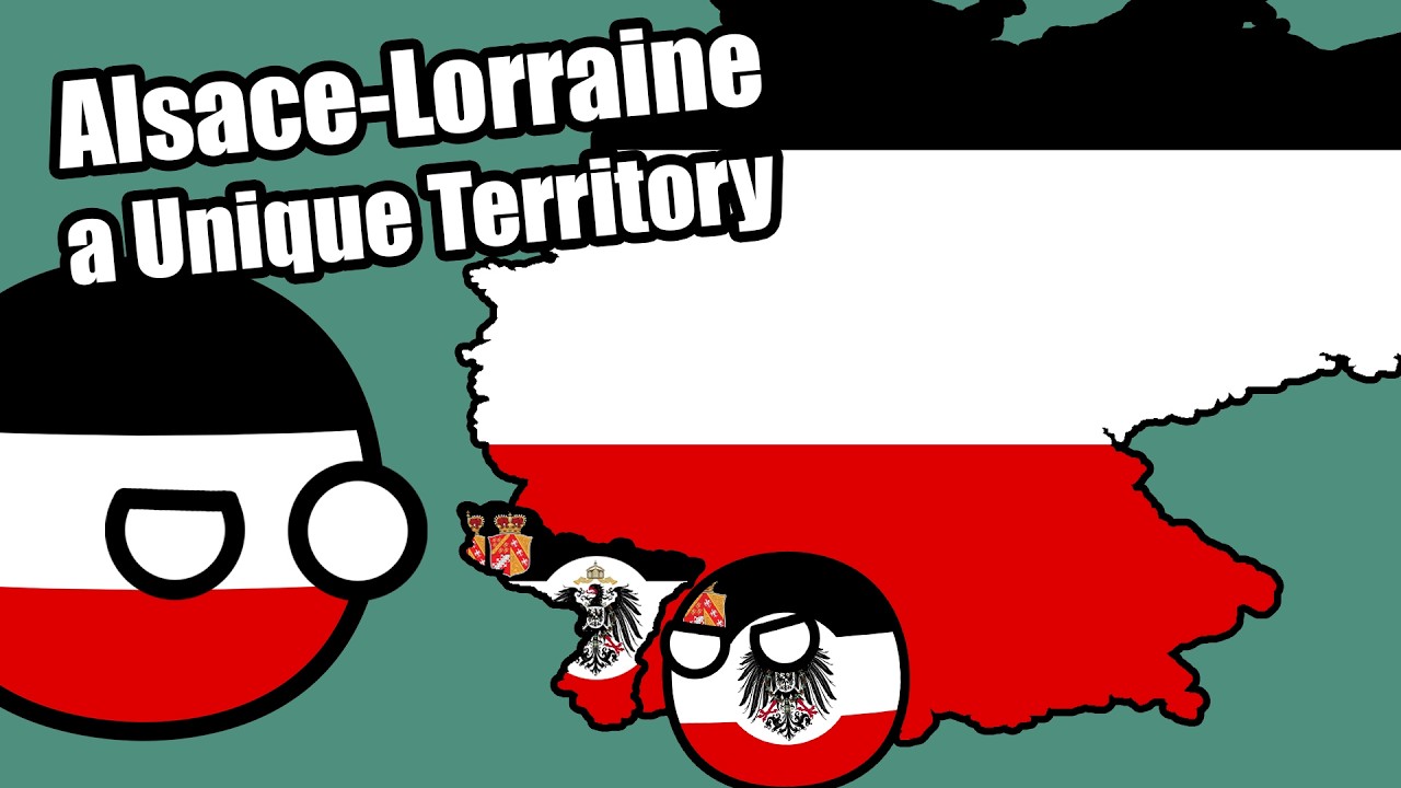 Alsace Lorraine was a Unique Territory in the German Empire