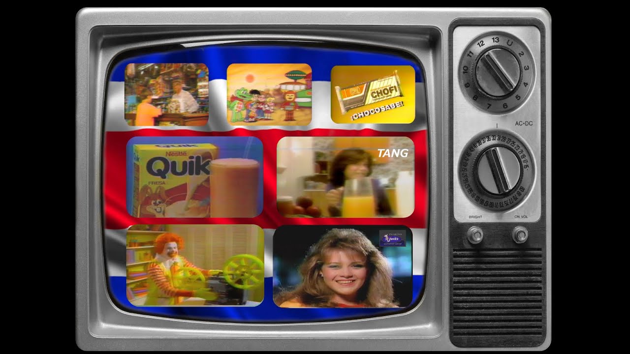 Comerciales Retro de Costa Rica 1987 / 1988