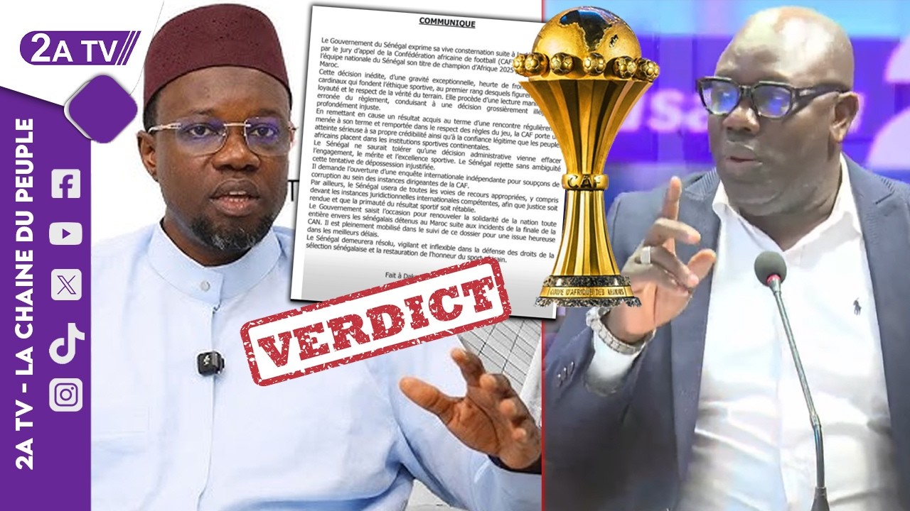 Dernière minute, affaire CAF & Maroc: la position ferme du gouvernement...