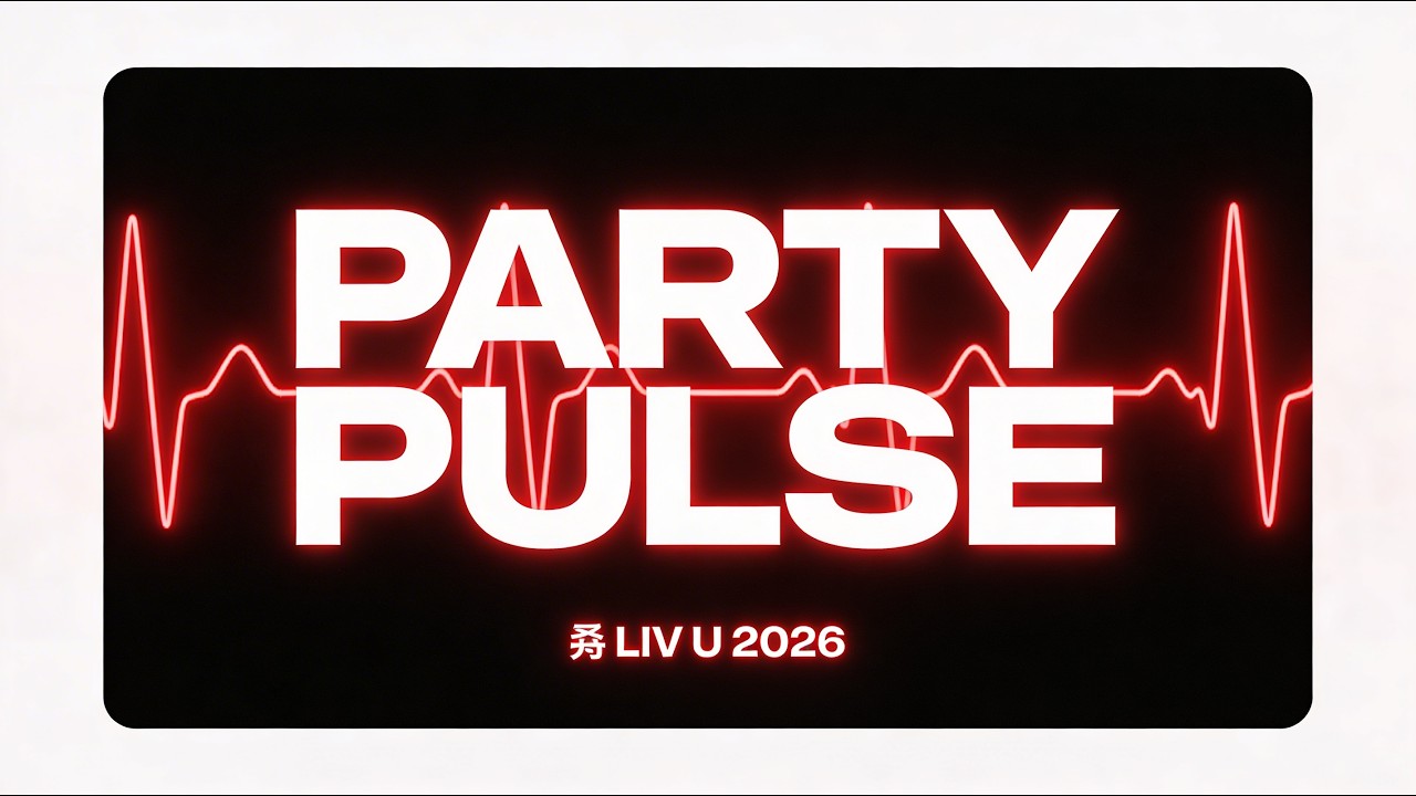 Party Pulse - LIV U House Party Opener 2026 🔥