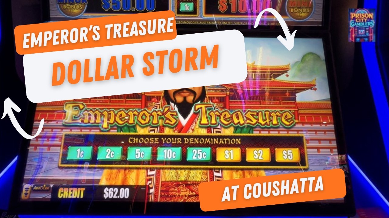 Dollar Storm:  Emperor's Treasure ⛩️🎰⛩️