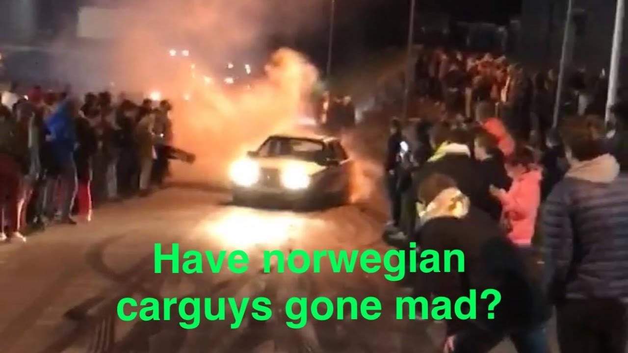 CRAZY NORWEGIAN CAR MEET!
