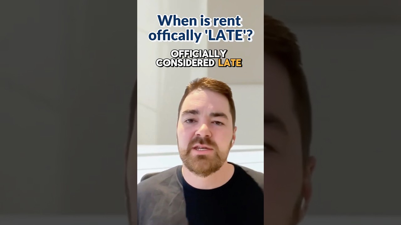 When is rent officially 