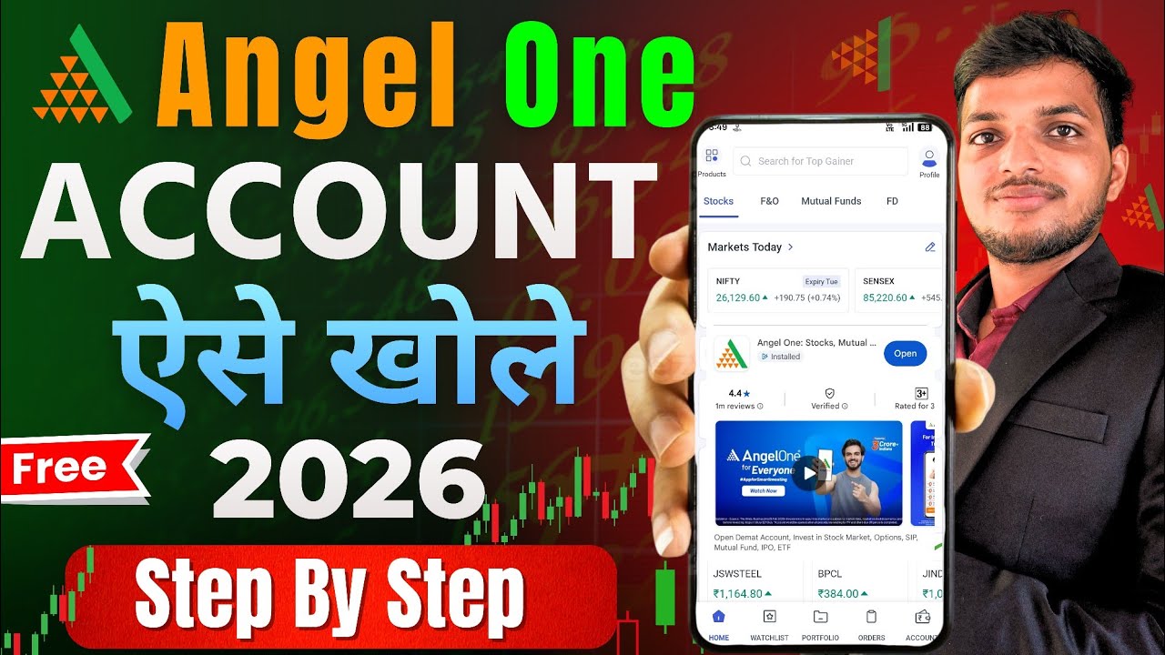 Angel One App Account Kaise Banaye | Angel one Account Opening 2026 | How To Open Demat Account 
