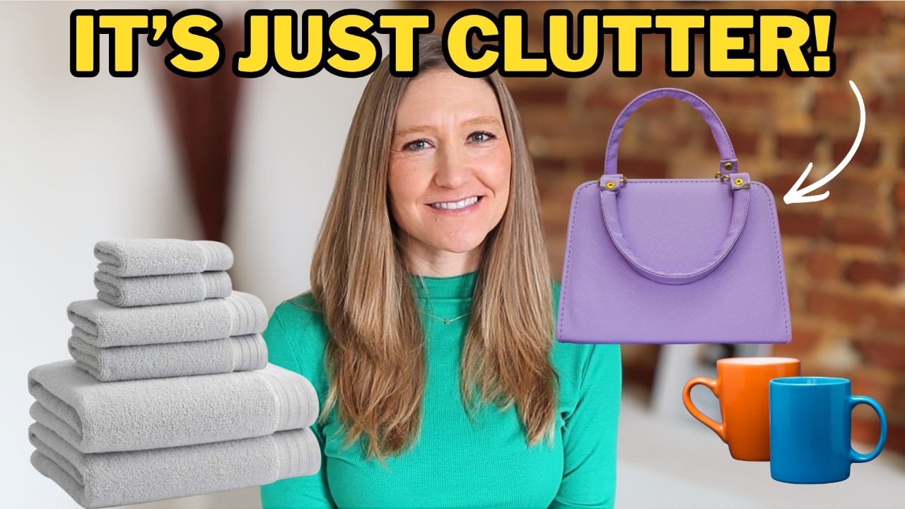 10 Things You Can Instantly Downsize - FAST! (minimalism, decluttering)