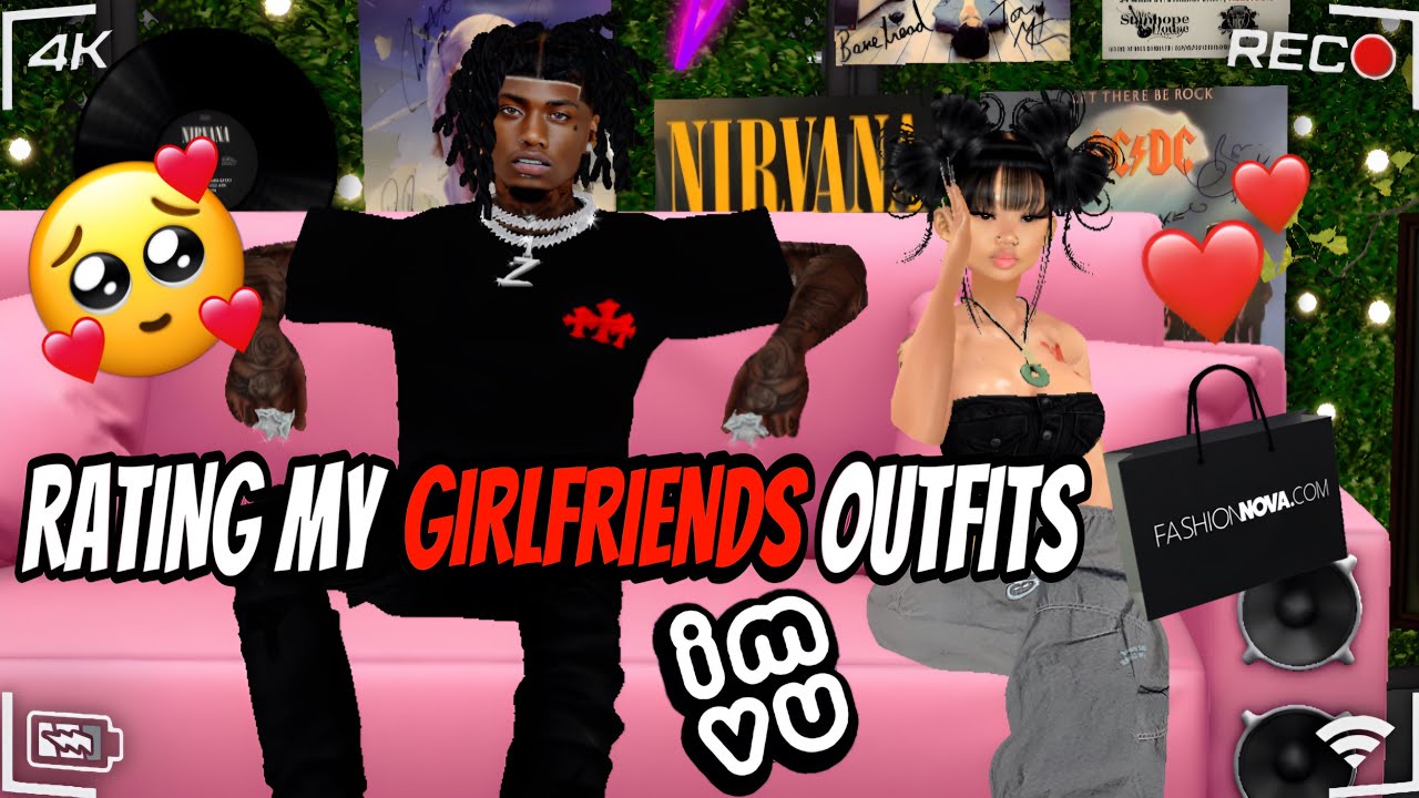 RATING MY GIRLFRIENDS OUTFITS ON IMVU😍