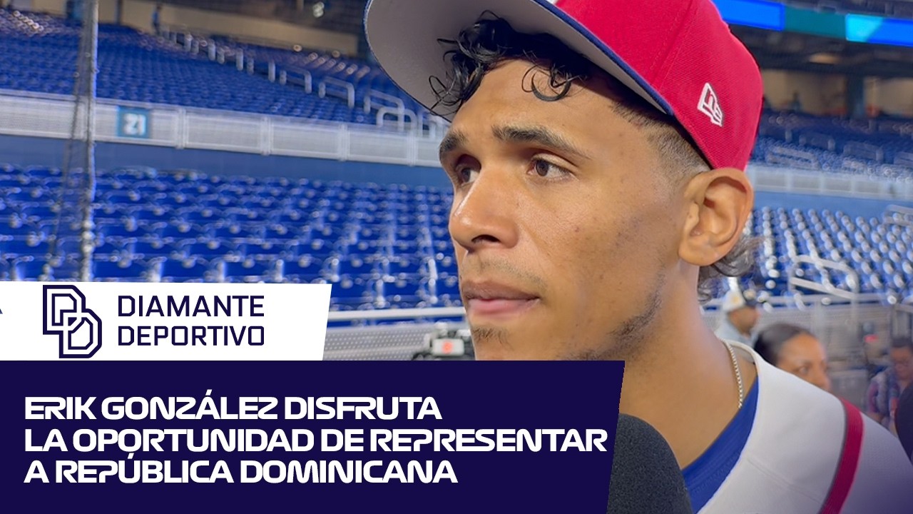 Erik González disfruta la oportunidad de representar a República Dominicana