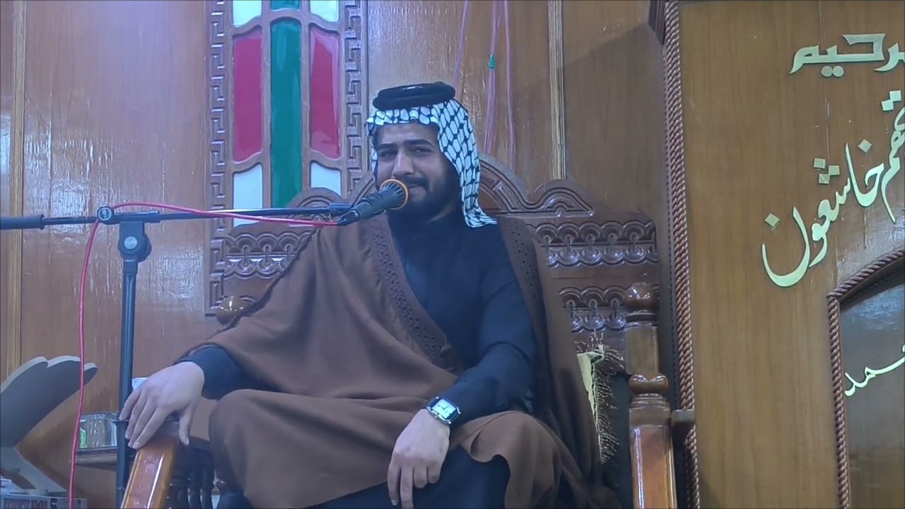 مع ناعي الحسين ع مله مؤمل البحراني وذكرئ وفاه السيده زينب ع