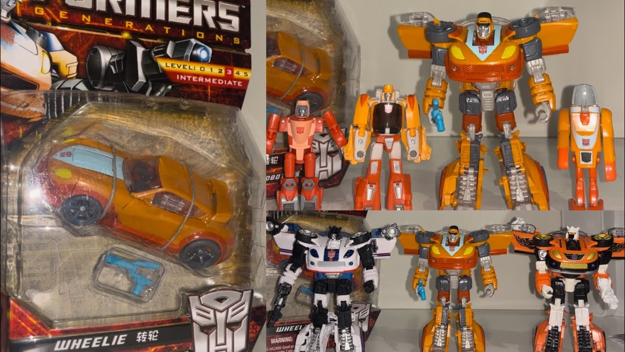 Transformers Generations Asia exclusive GDO deluxe wheelie review.