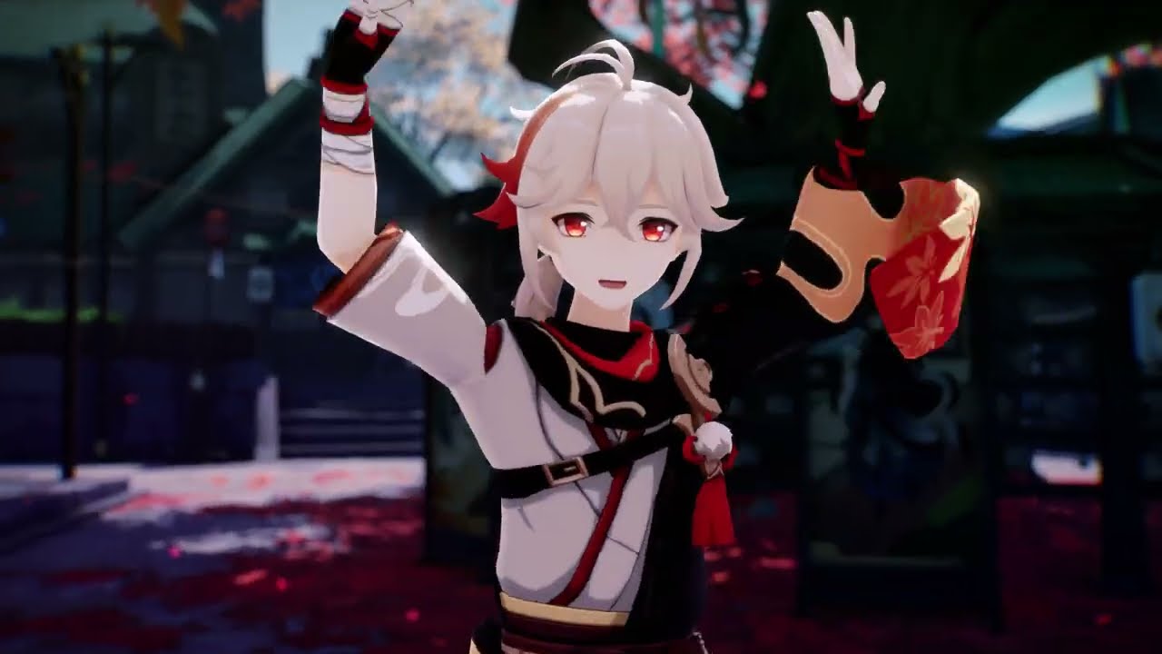 【MMD Genshin Impact】極楽浄土 Gokuraku Jodo 【Kazuha】