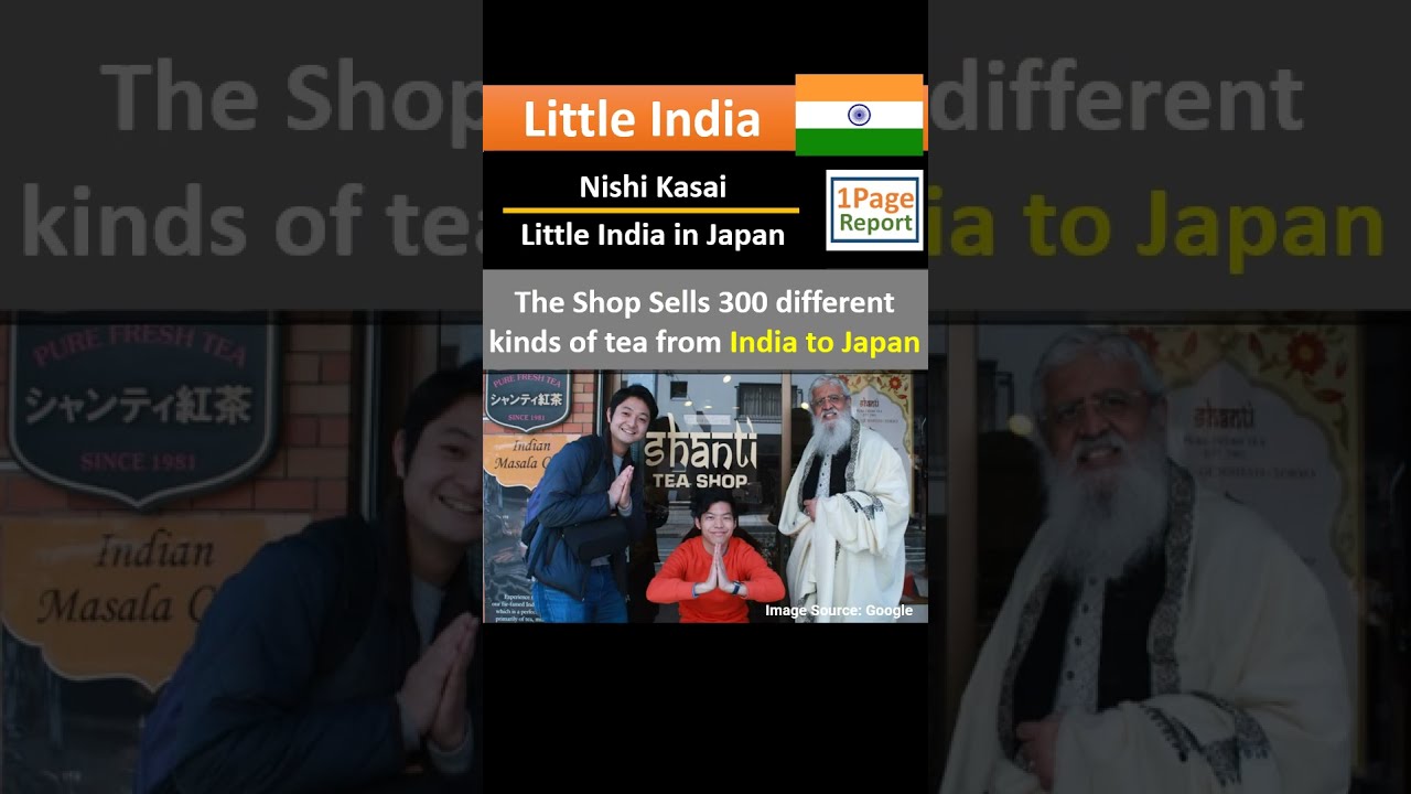 Little India in Japan | Indian Community in Nishi Kasai | Minyo San Kyoku | Japanese Folk Song