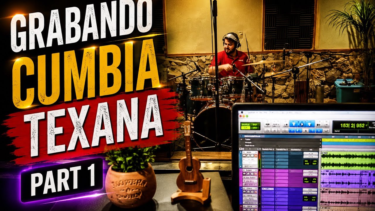 Grabando Cumbia Texana PART 1