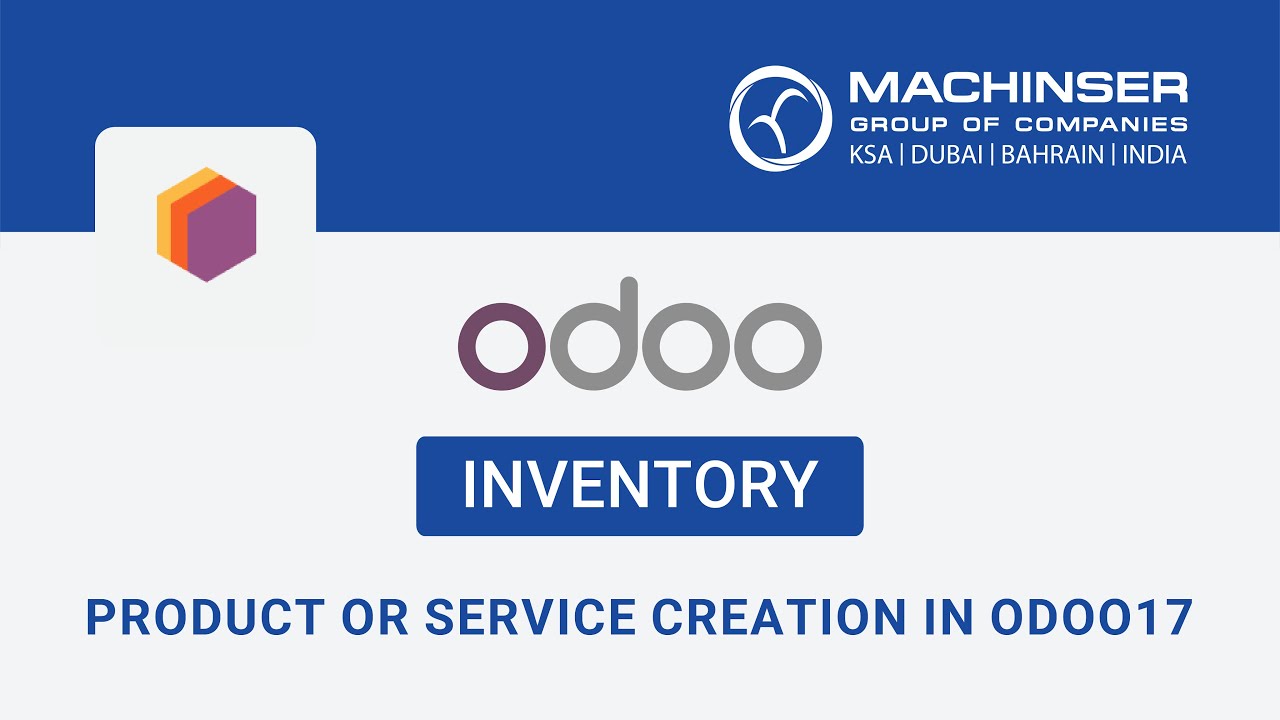 Product or Service Creation in Odoo17 - English