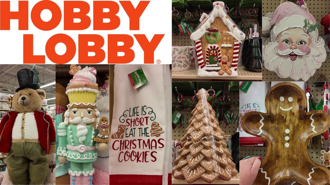 Hobby Lobby — Рождество 2025, красивая посуда, декор в пастельных тонах, уличный декор и многое д...