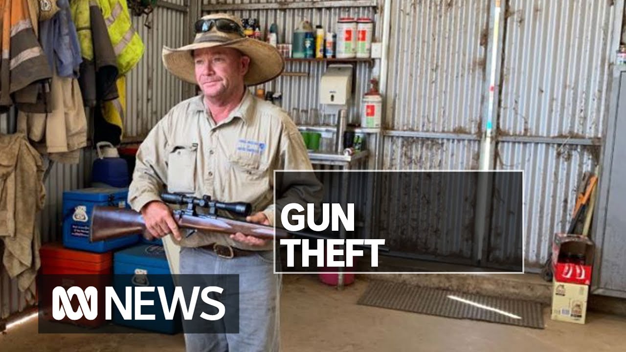 Farmers are easy targets for gun theft &mdash; and it's on the rise | ABC News