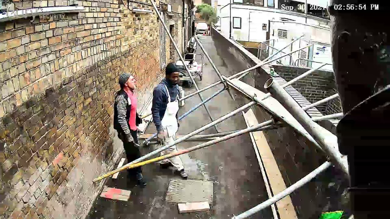 Scaffolding failure collapse