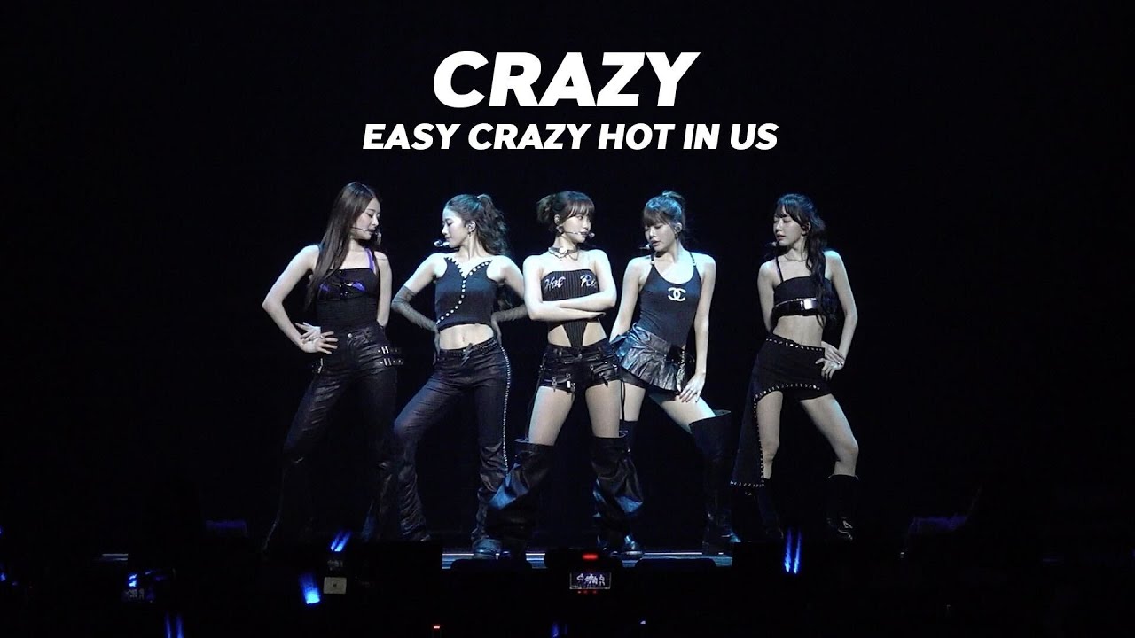 'CRAZY' Stage Cam @ 2025 LE SSERAFIM TOUR 'EASY CRAZY HOT' IN US