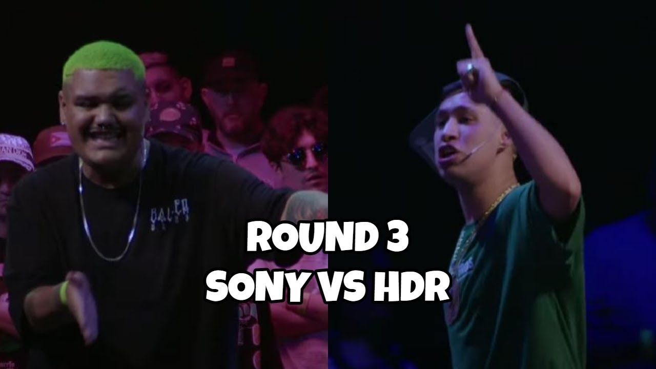 Round 3 Sony vs HDR Liga Bazooka Nacional 2023