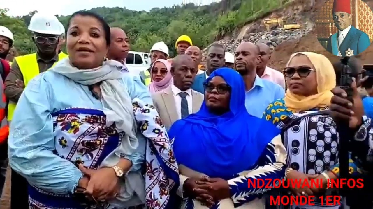 En direct depuis sur ľ ile de moheli avec le gouverneur madam chamiya