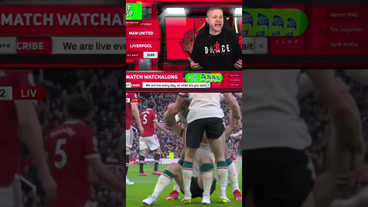 Goldbridge reaction to MAN UTD v Liverpool 0-5 🤣🤣