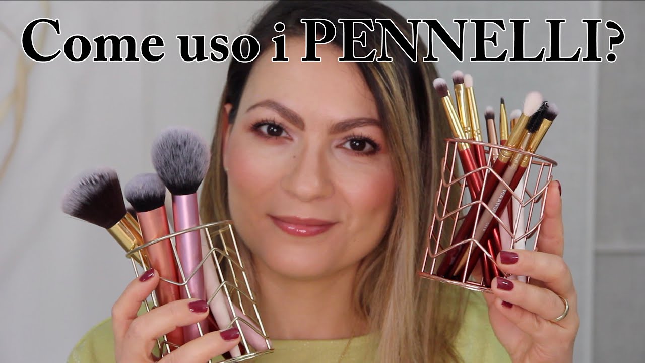 Come utilizzo TUTTI i miei PENNELLI MAKE-UP per TUTTI I GIORNI!