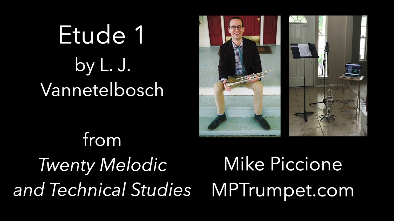 Vannetelbosch Trumpet Etude 1