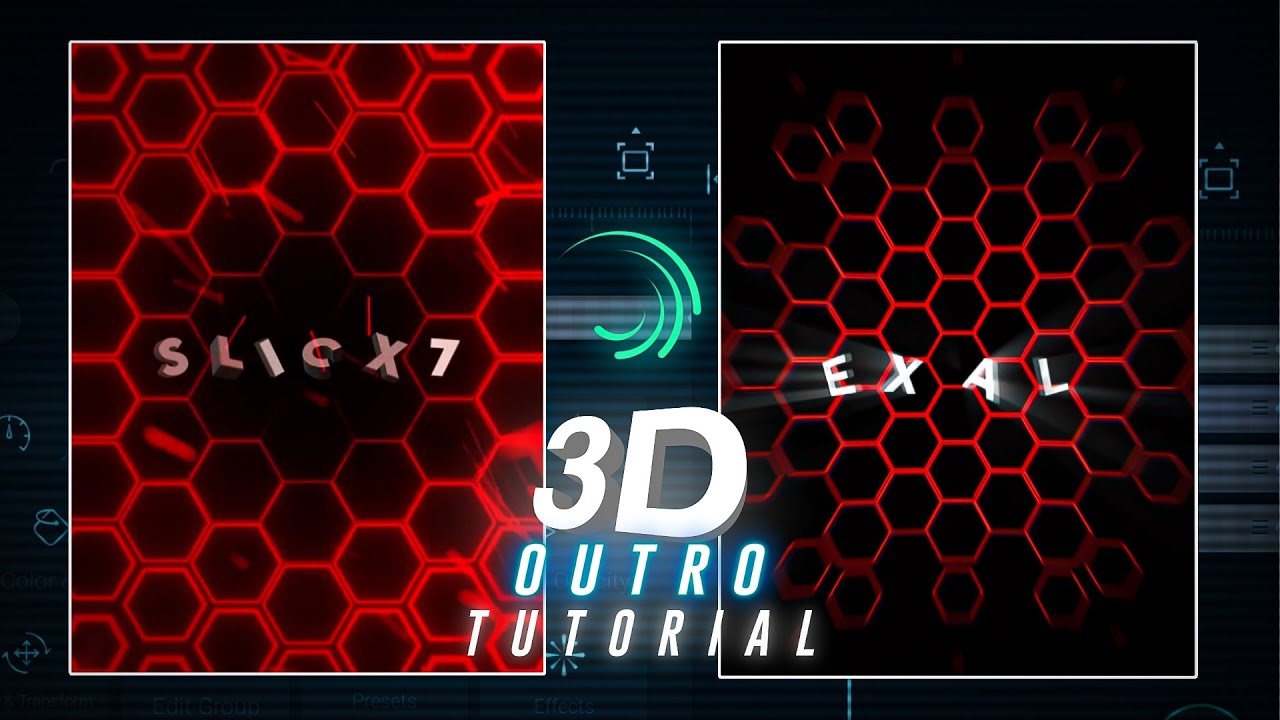 Outro like slicx in alight motion..Tutorial..!! (+preset)