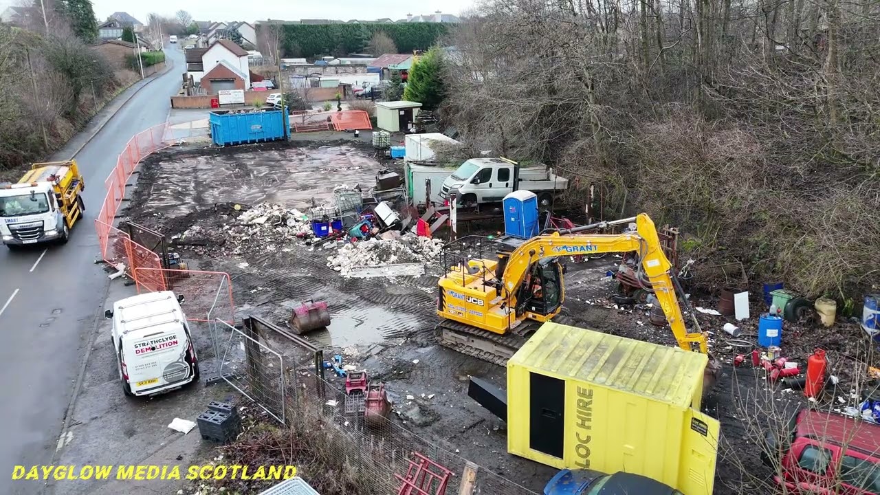 Bonnyside Road demolition day 6 final  day 