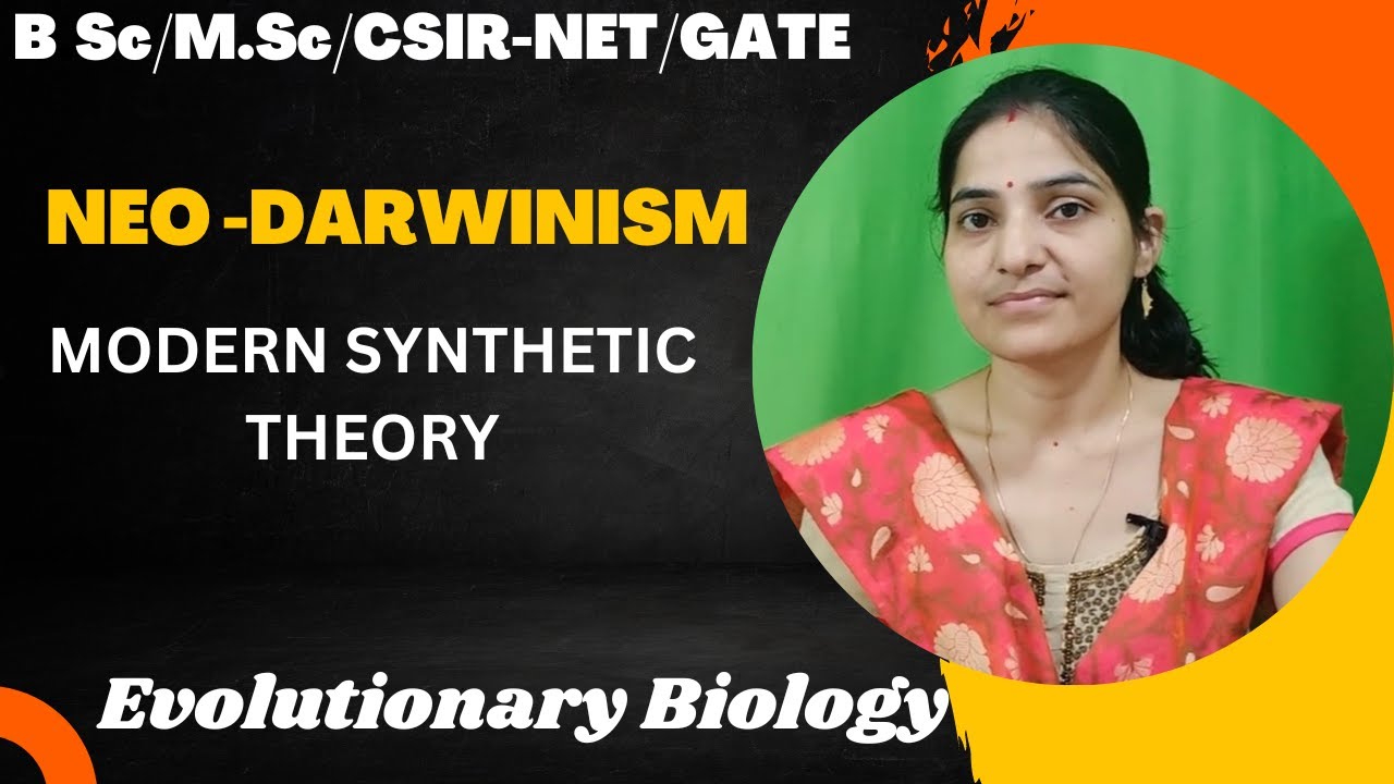 Neo Darwinism B.Sc 3rd year ||Modern Synthetic Theory||#evolution #neodarwinism#modernsynthetictheor