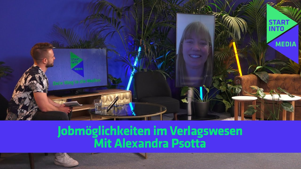 Was mit B&uuml;chern &ndash; Jobm&ouml;glichkeiten im Verlagswesen - Alexandra Psotta von Carl Hanser Verlag | SIM
