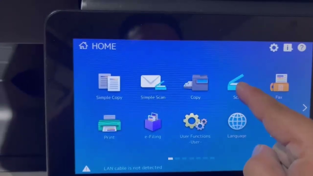 Video Hướng Dẫn Scan Tài Liệu Bằng Máy Toshiba