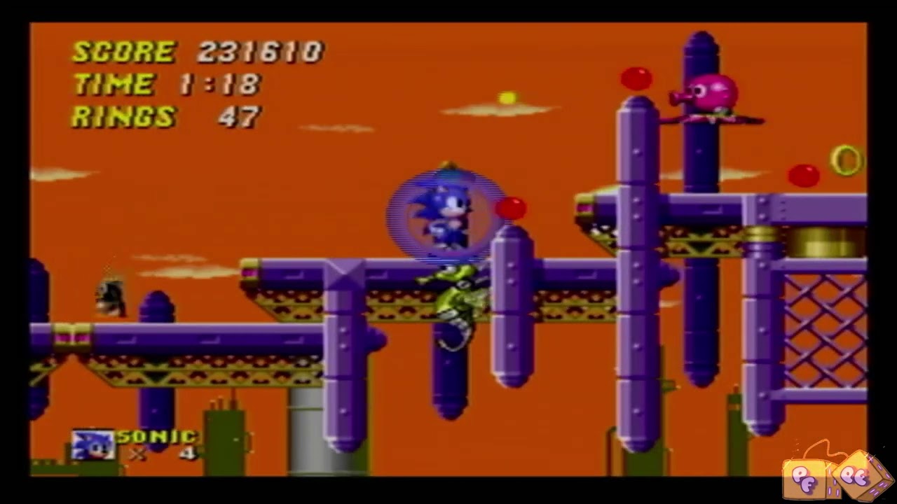 Oil Ocean Zone: Sonic the Hedgehog 2 (Genesis): No Commentary