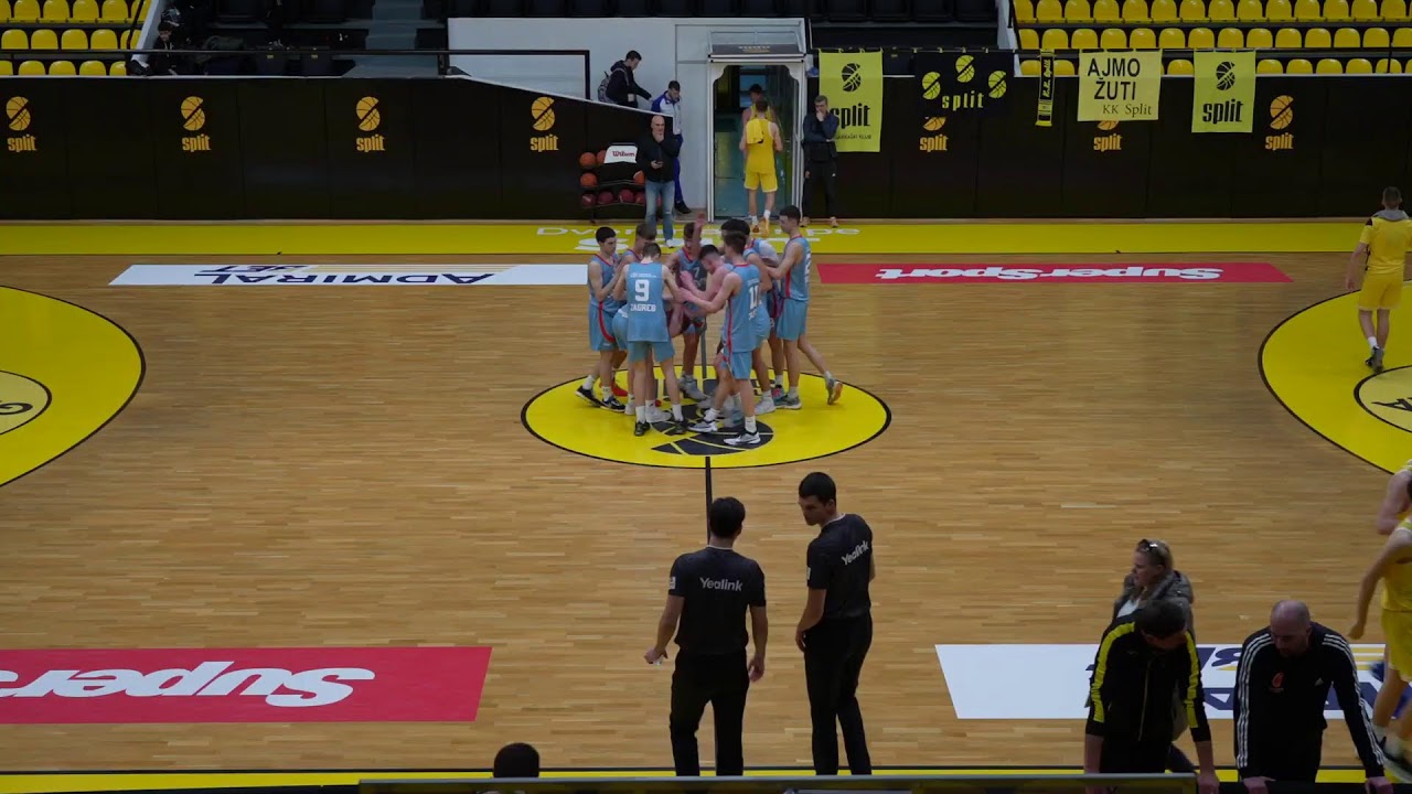 KK Split - KK Cedevita Junior, Jedinstvena kadetska liga, 11.2.2024.