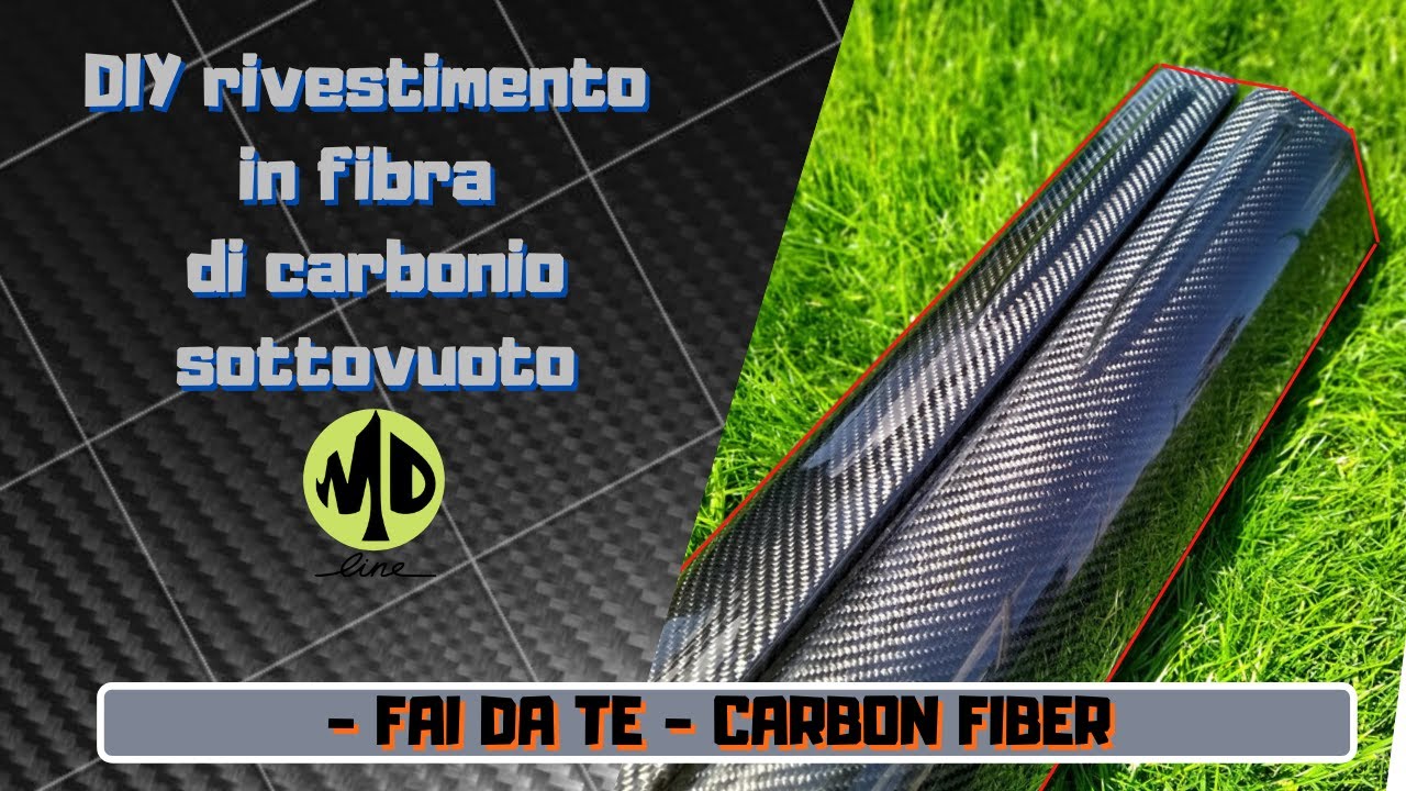 Rivestimento in fibra di carbonio sottovuoto - fai da te - DIY