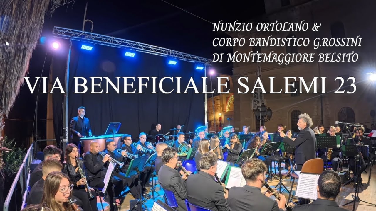 NUNZIO ORTOLANO & CORPO BANDISTICO G.ROSSINI MONTEMAGGIORE B. - via Beneficiale Salemi 23