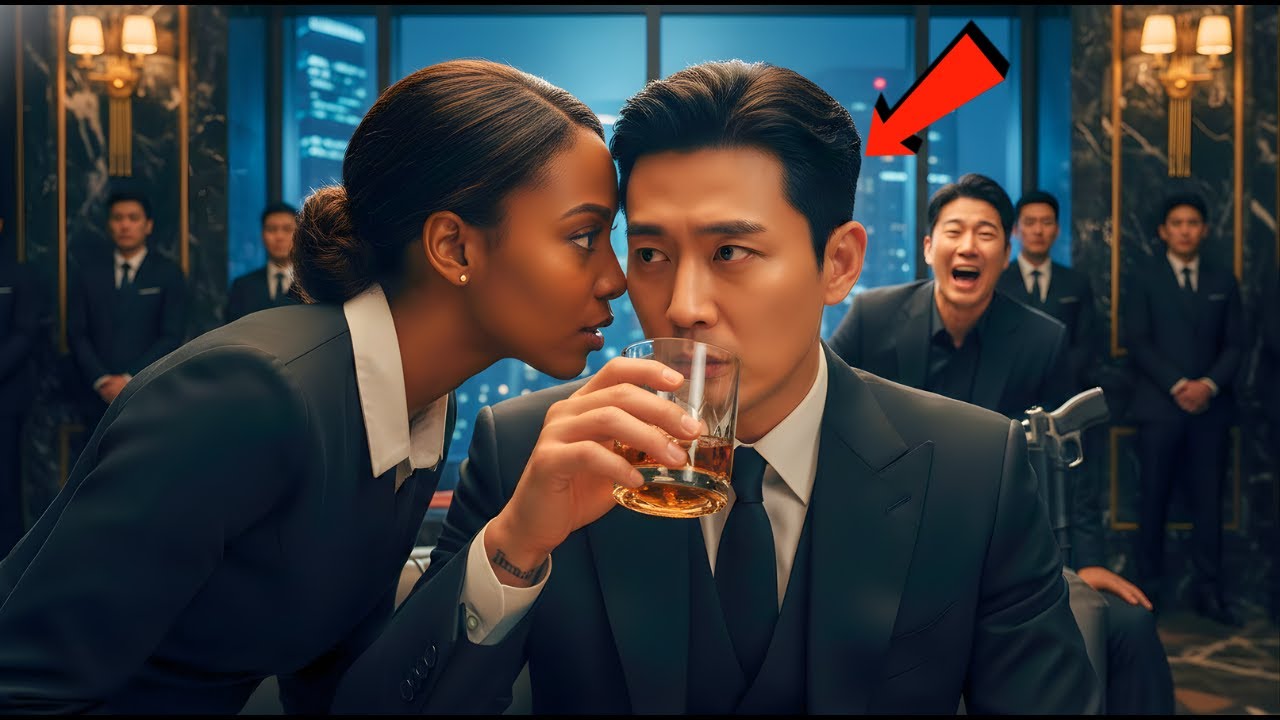 “Your Drink Is Poisoned”  A Black Waitress Whispered the Truth That Saved  Most Dangerous Mafia Boss