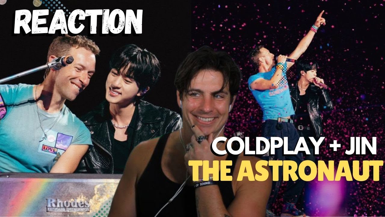Jin and Coldplay LIVE - The Astronaut REACTION by professional singer