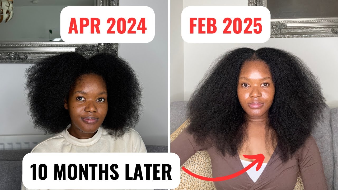 10 months of Growth | BIG CHOP UPDATE |Journey To Waistlength| LIMITLESSBLOOM
