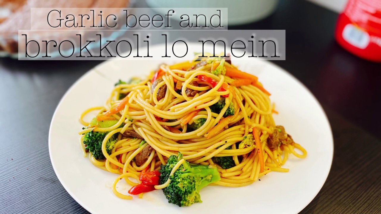 Үхрийн махтай хуурга, Lo Mein /Хятад хоол, Гоймонтой хуурга/