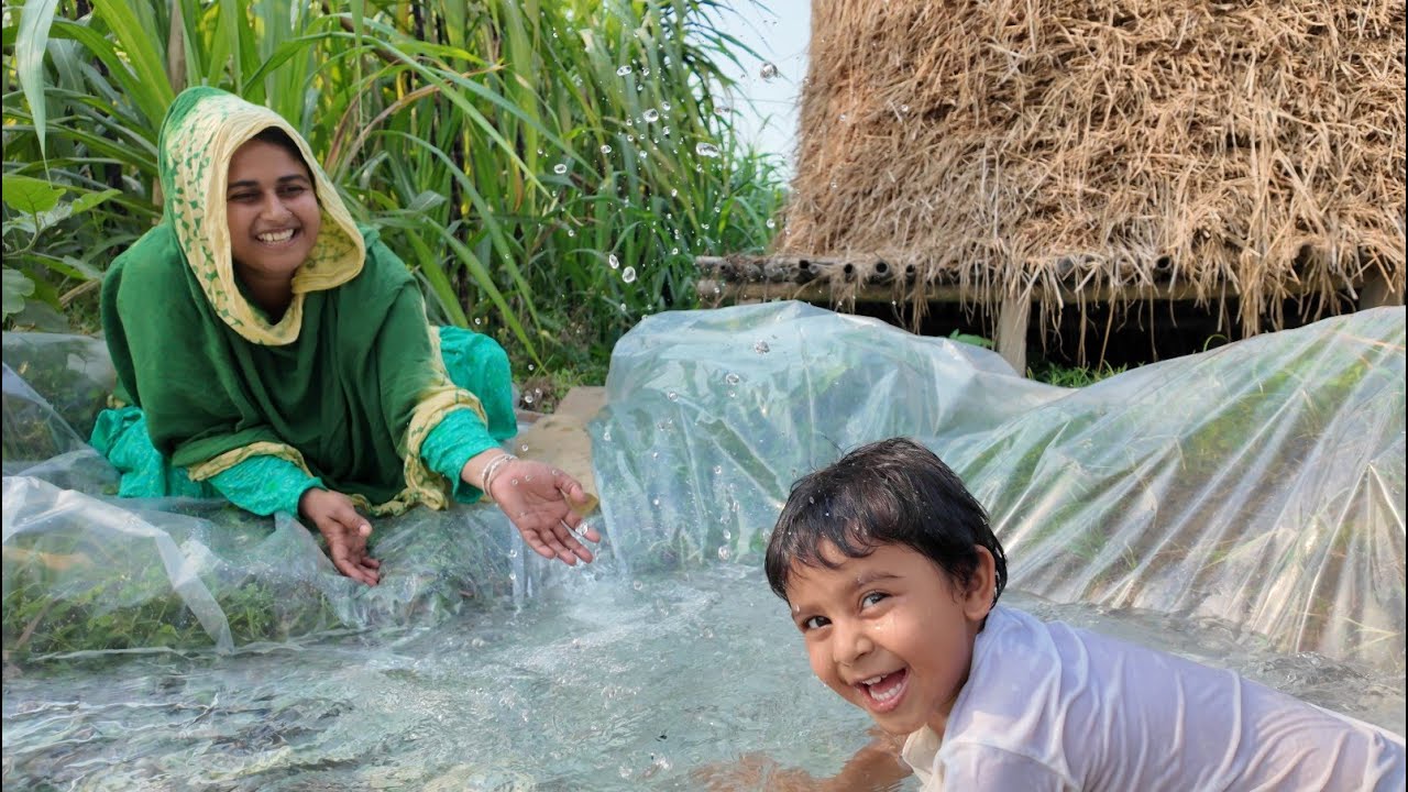 এই গরমে  শান্তি পেতে মাত্র ১০০ টাকায় সুইমিং পুল | Doyel Agro