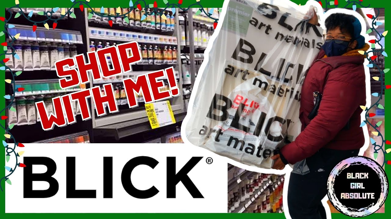 Shop with Me: Blick Art Materials + Art Supply Haul