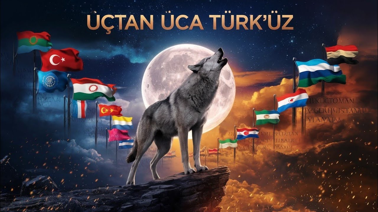 🐺 UÇTAN UCA TÜRK’ÜZ 🏹 | Bozkırdan Gönüllere Uzanan Birlik Şarkısı