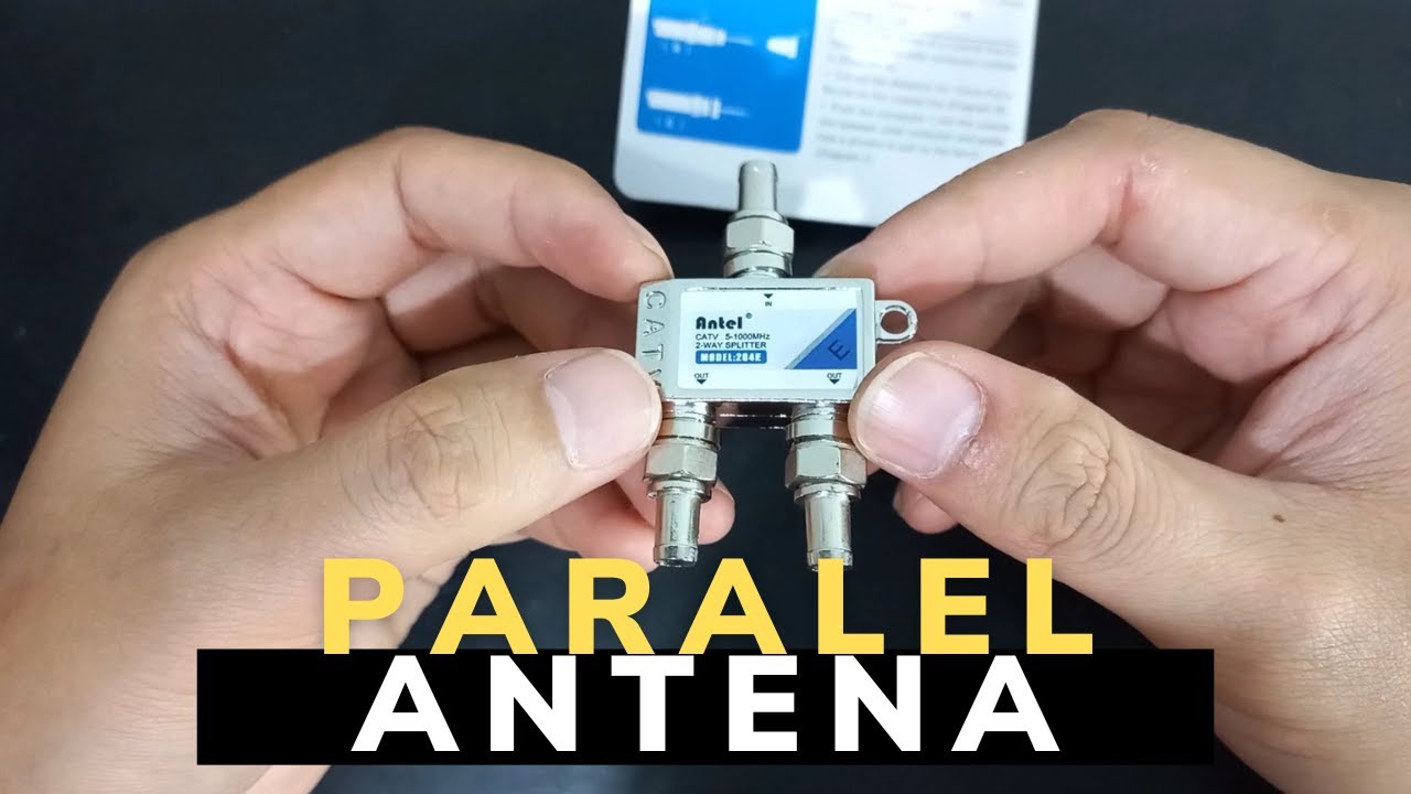 CARA PARALEL DAN CABANG ANTENA TV